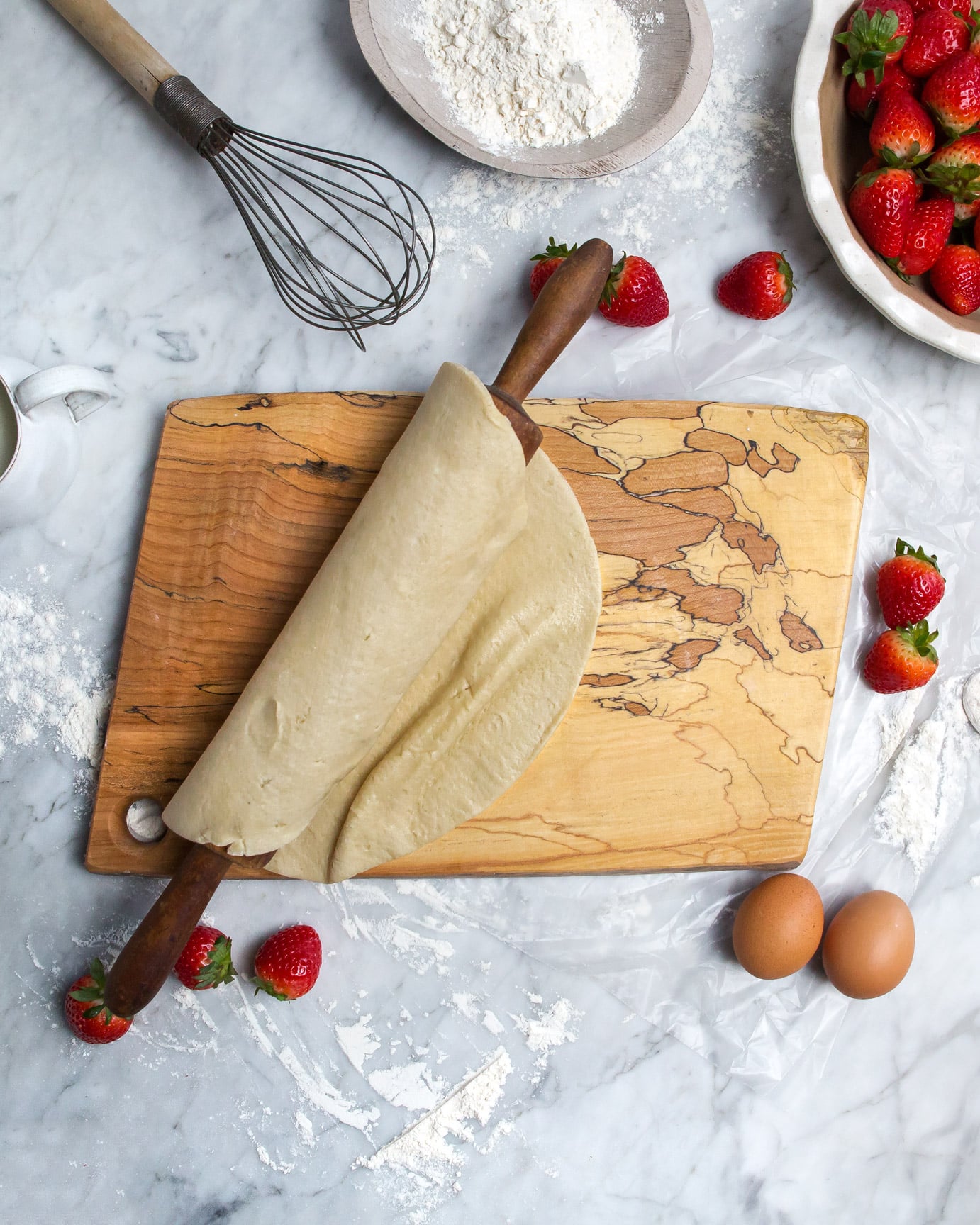 splated maple cutting board by spencer peterman