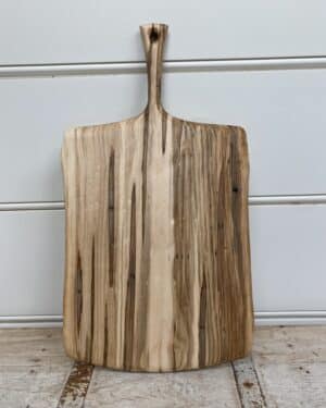 Handle serving and cutting board